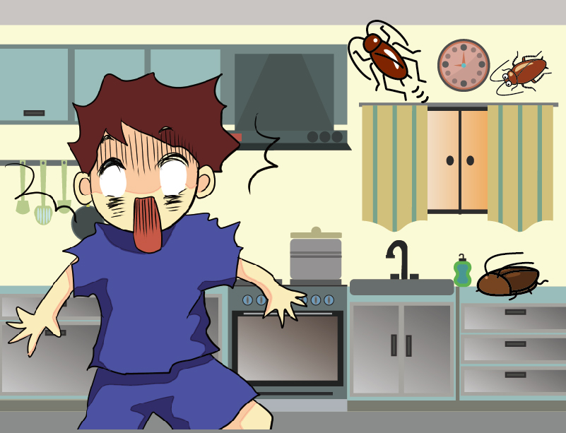 春日井市黒鉾町のゴキブリ駆除事例